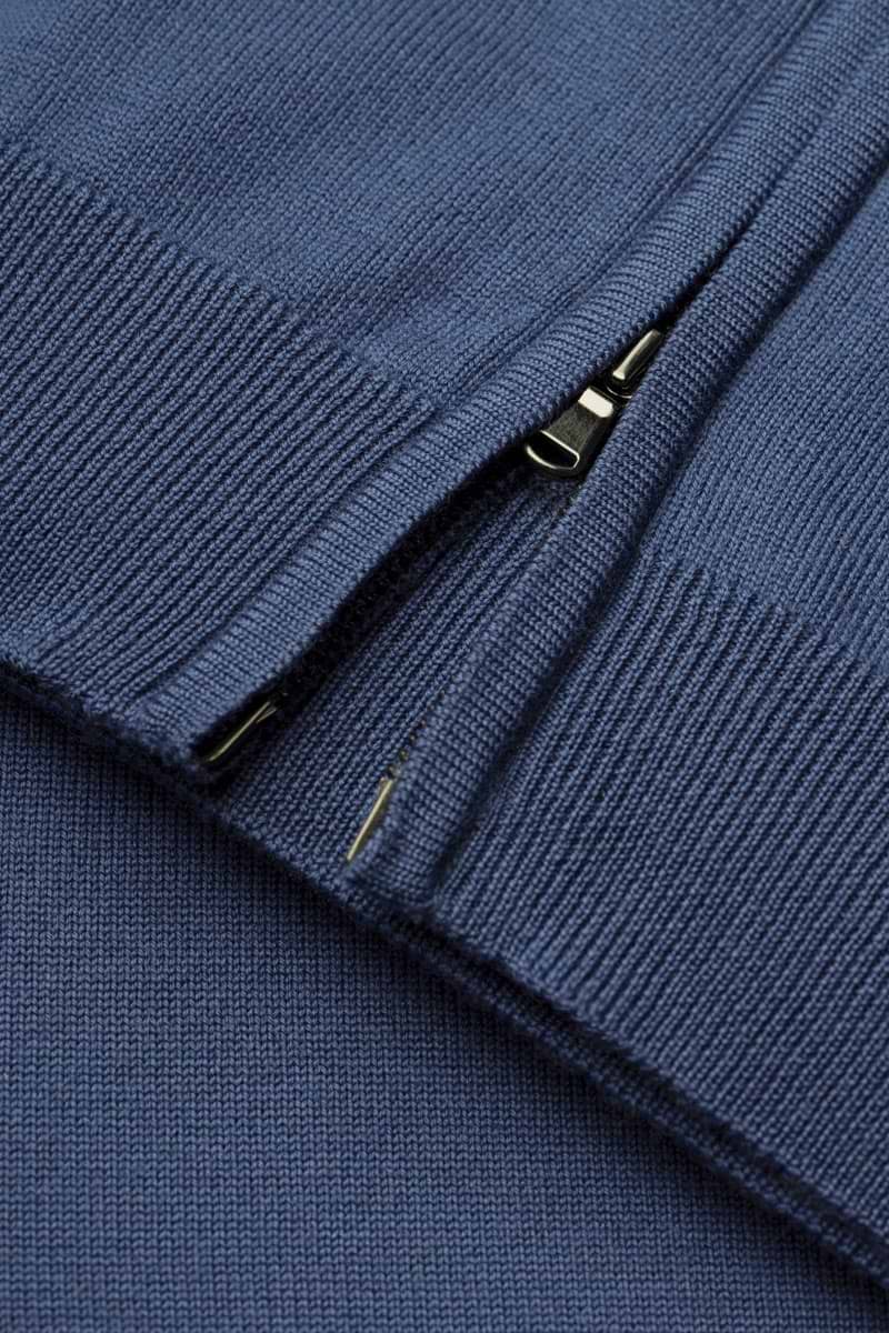 Joe Cardigan 2-Way Zip Noordzee