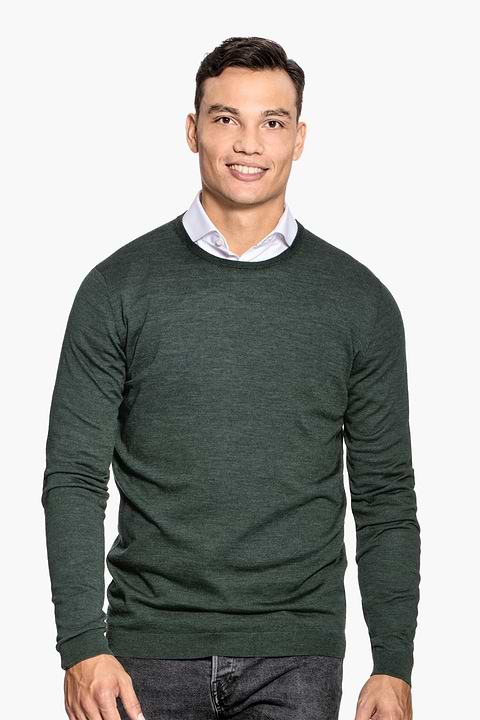Classic Crew Extra Long British Green - Base Image