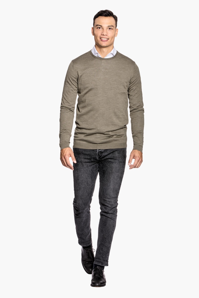 Classic Crew Extra Long Clean Kaki