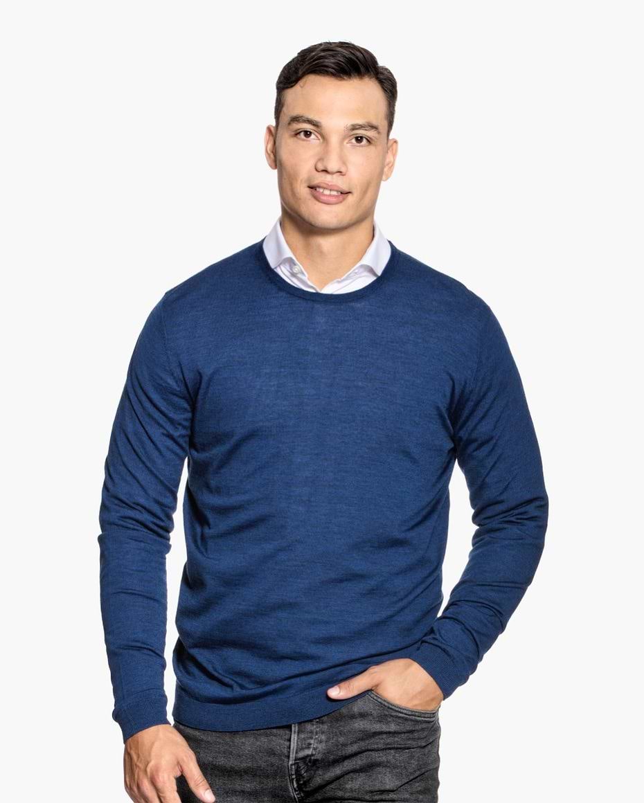 Classic Crew Extra Long New Navy