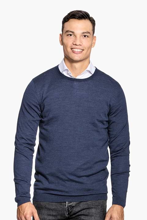 Classic Crew Extra Long Summernight Navy - Base Image