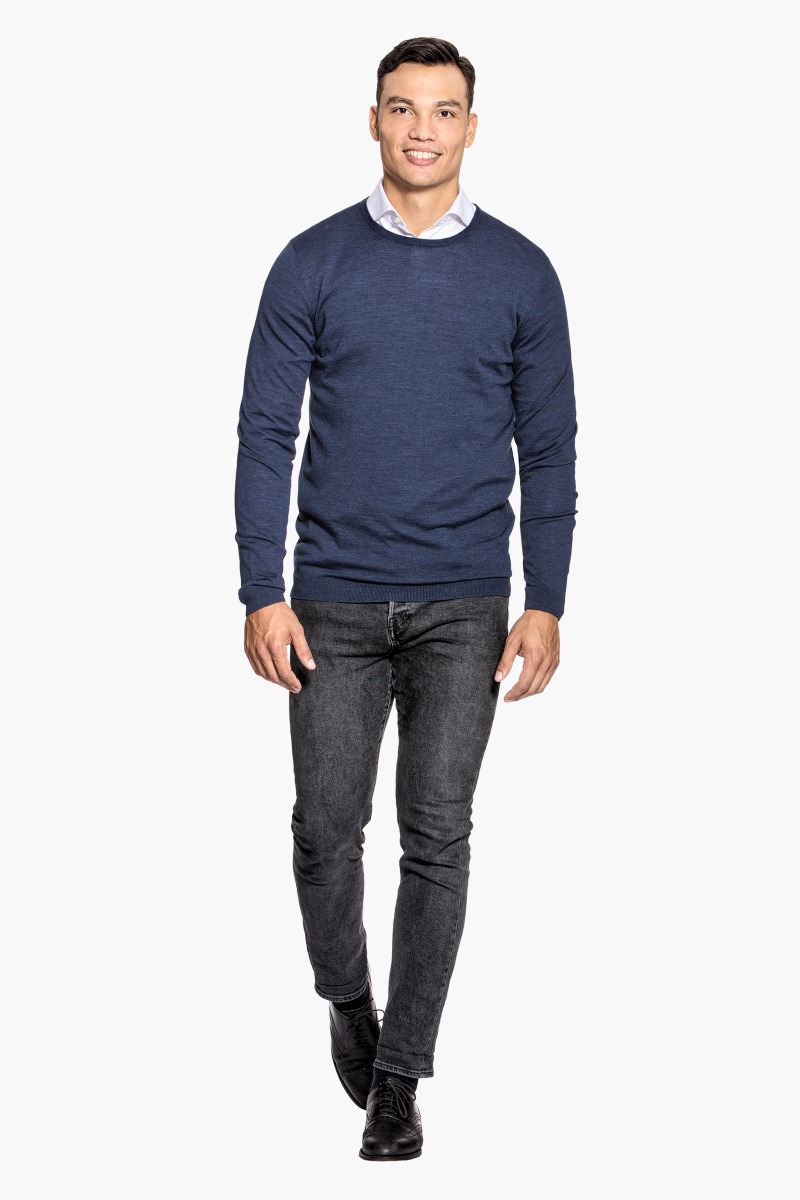 Classic Crew Extra Long Summernight Navy