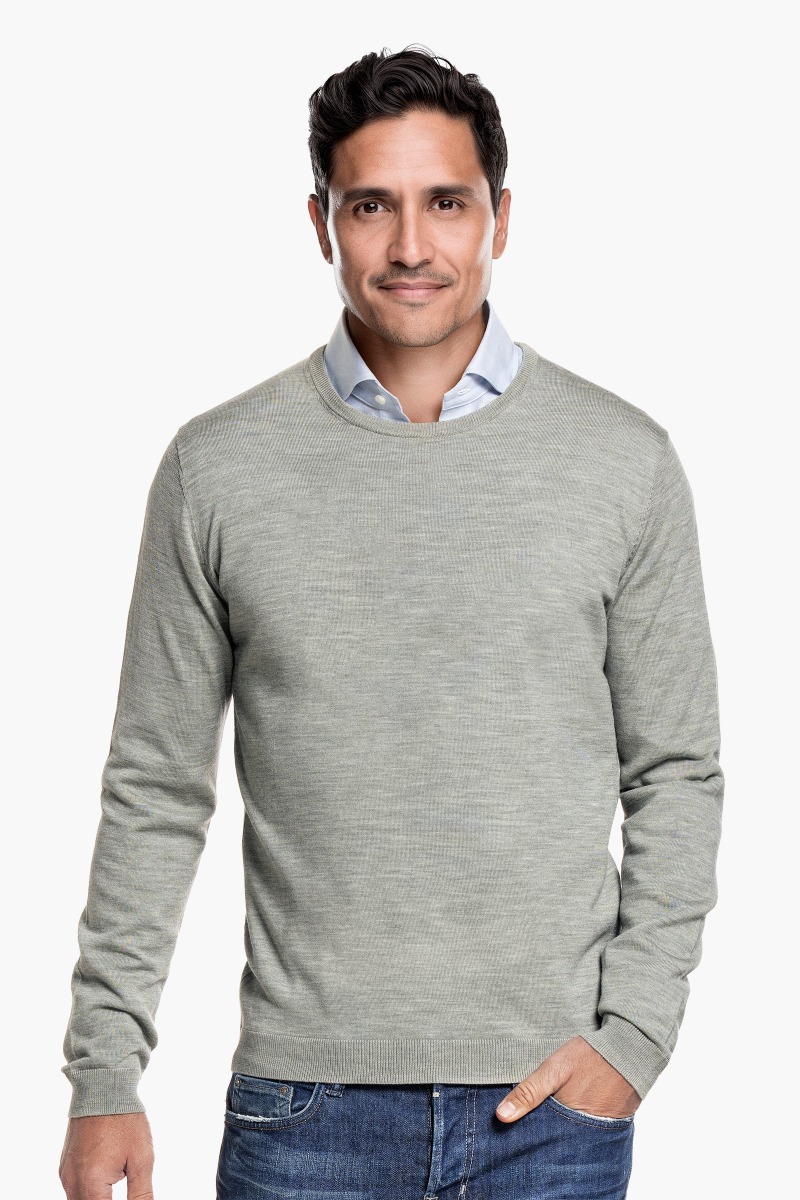 Classic Crew Hazy Green