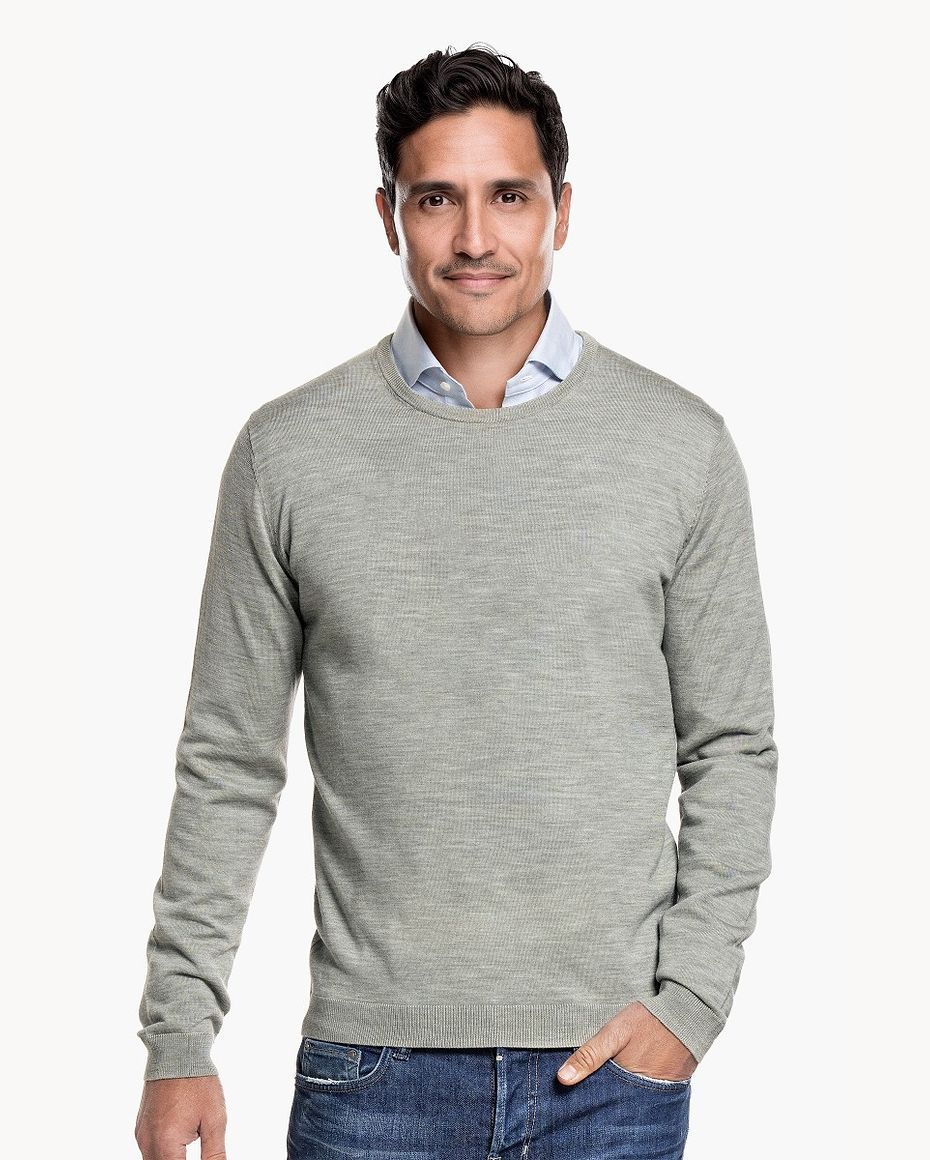 Classic Crew Hazy Green