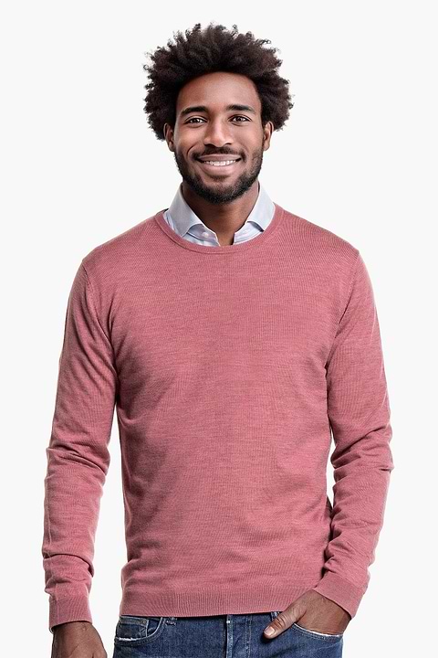 Classic Crew Peruvian Pink - Base Image