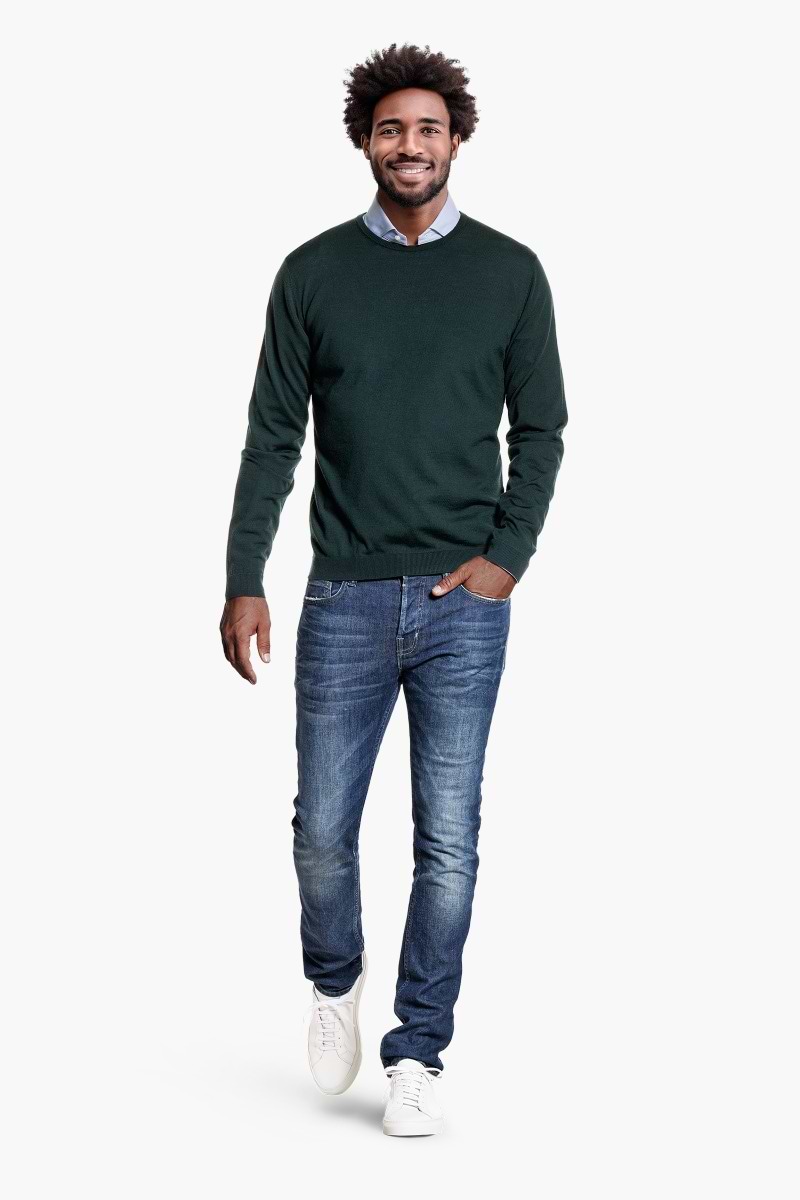 Classic Crew Very Dark Green