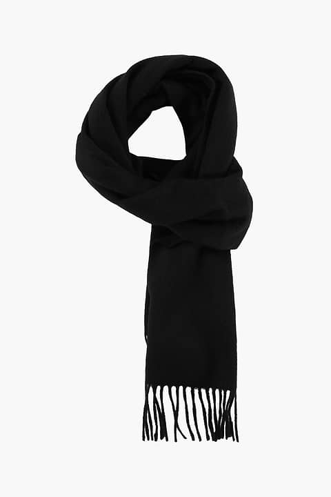 Classic Scarf Deep Black - Base Image