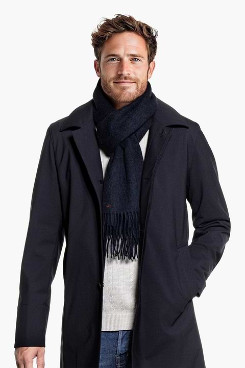 Classic Scarf True Navy - Base Image