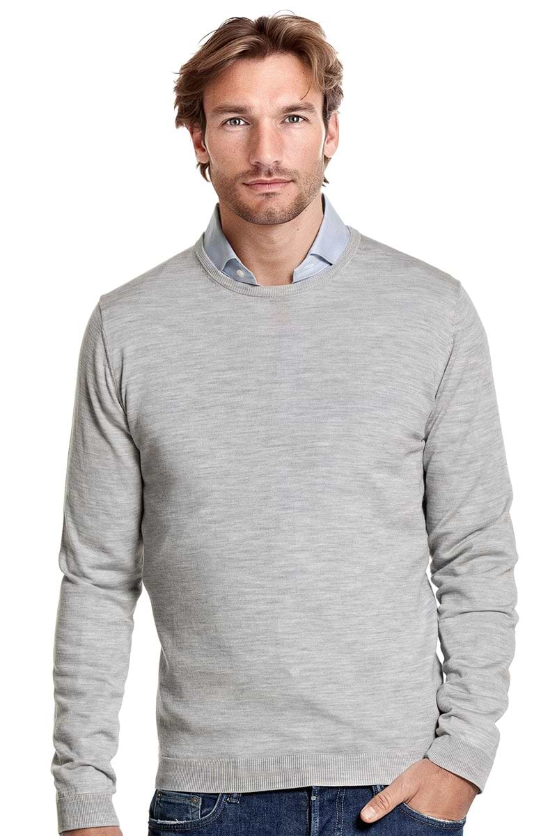 Classic Crew Limestone Grey