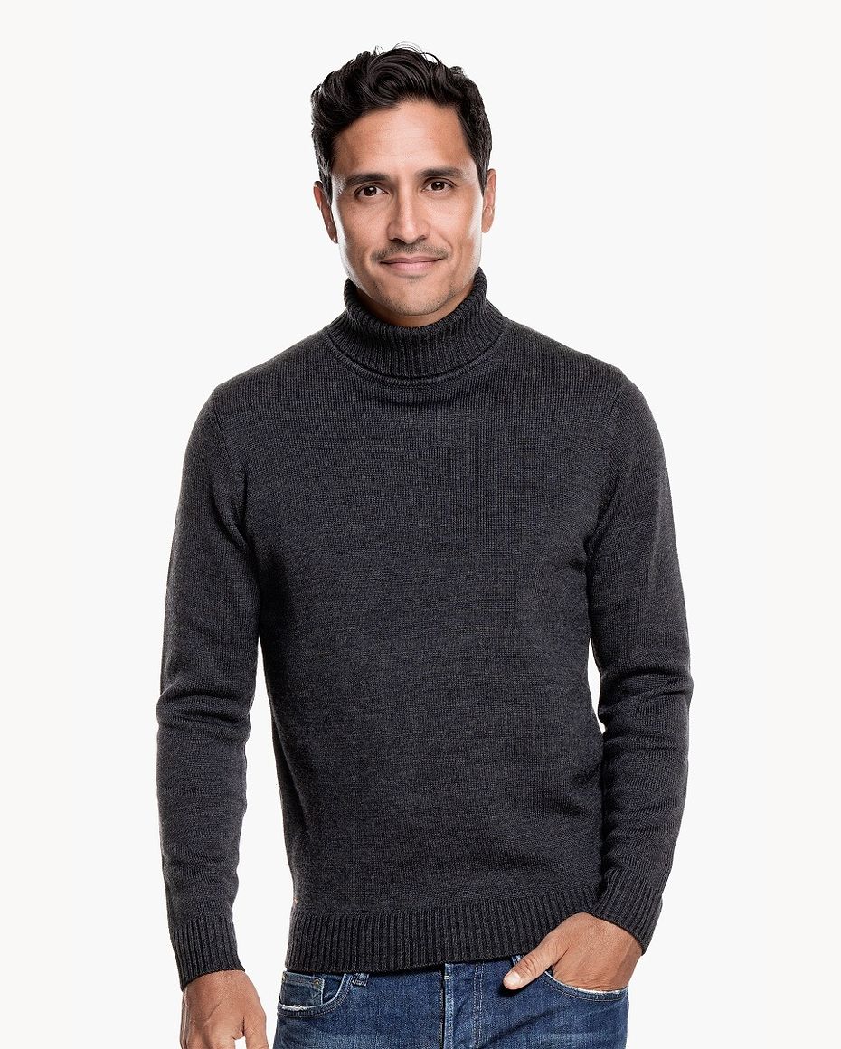 Col Neck Antracite Grey
