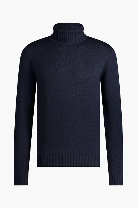 Col Neck True Navy - Base Image