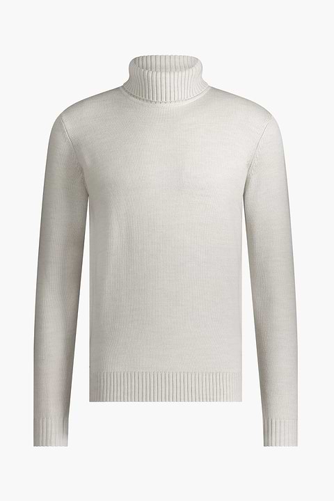 Col Neck Wool White - Base Image