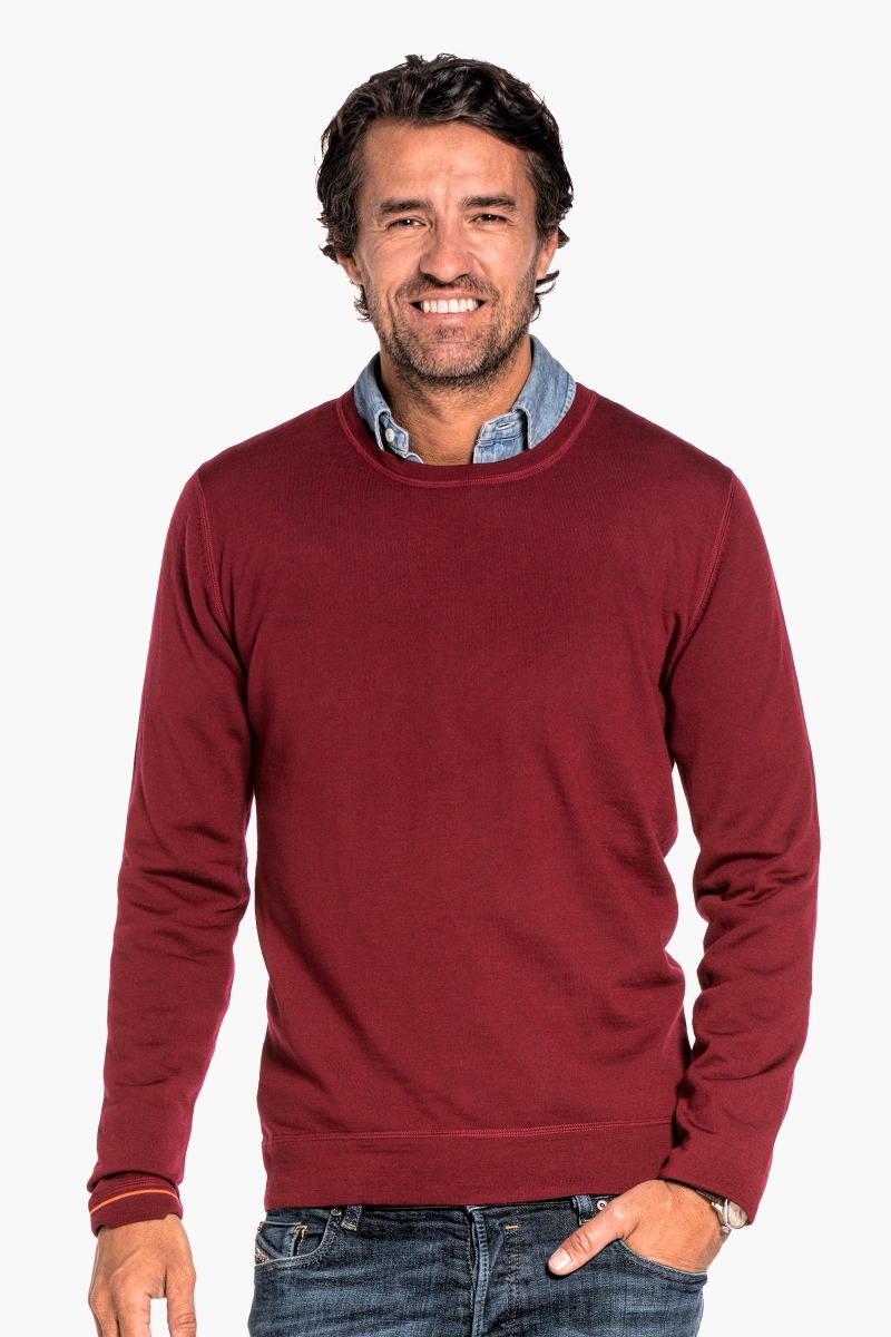 Joe Crew Burgundy Red - Base Image