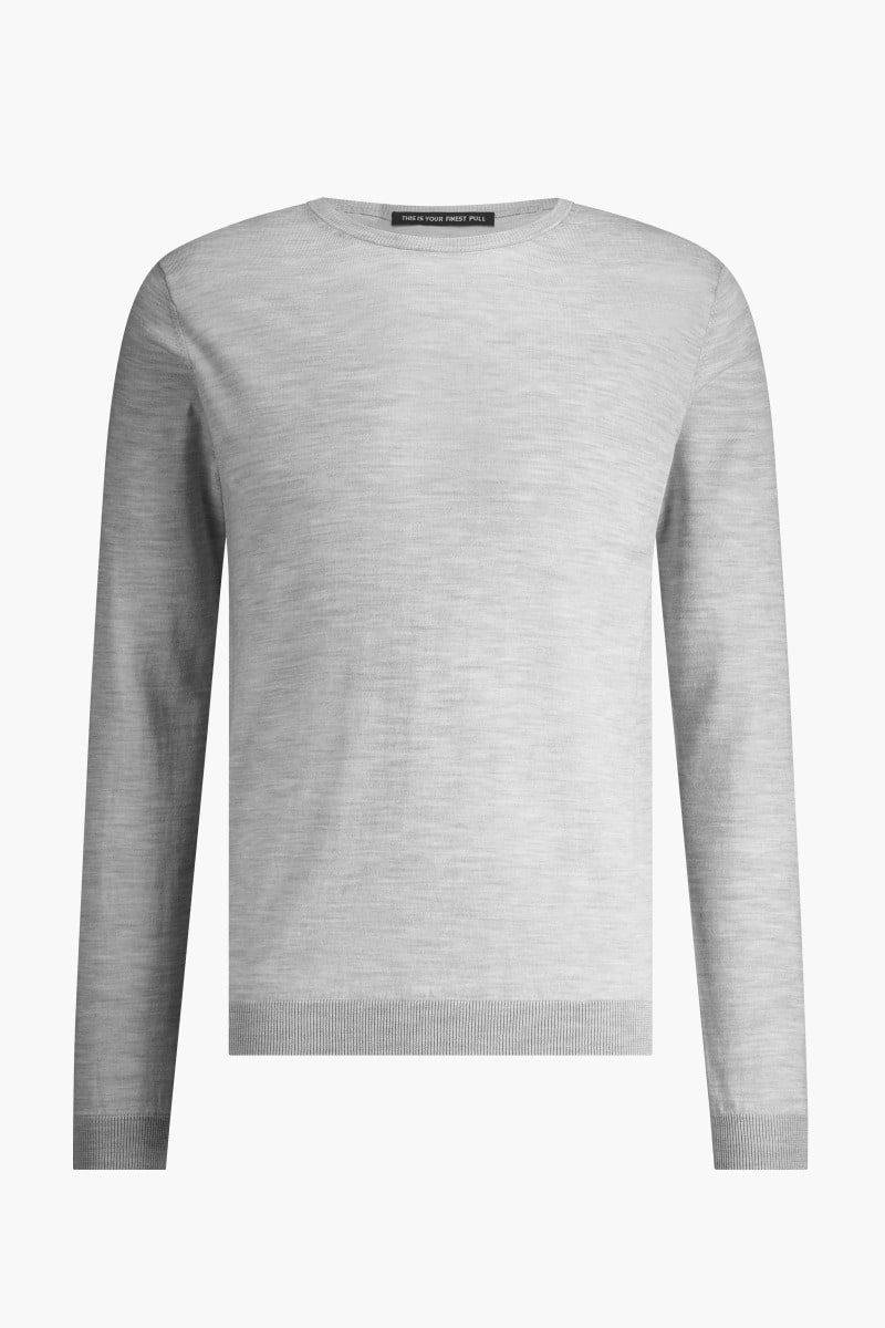 Classic Crew Extra Long Limestone Grey