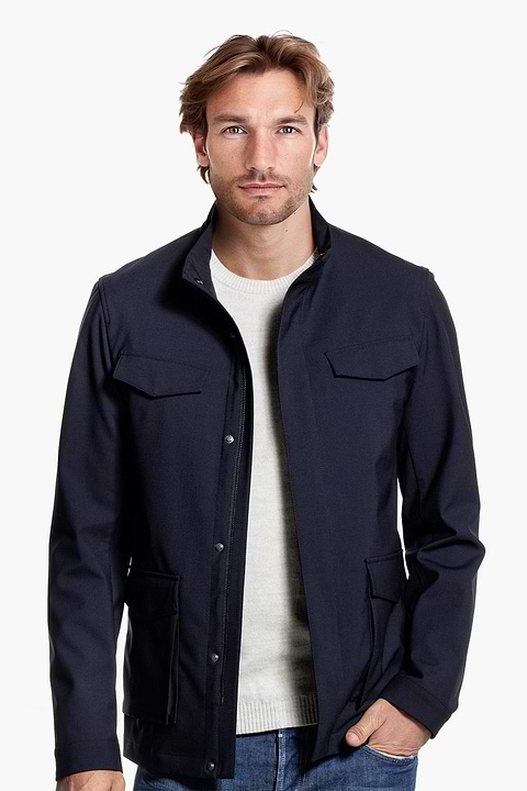 Field Jacket Dark Navy - Base Image