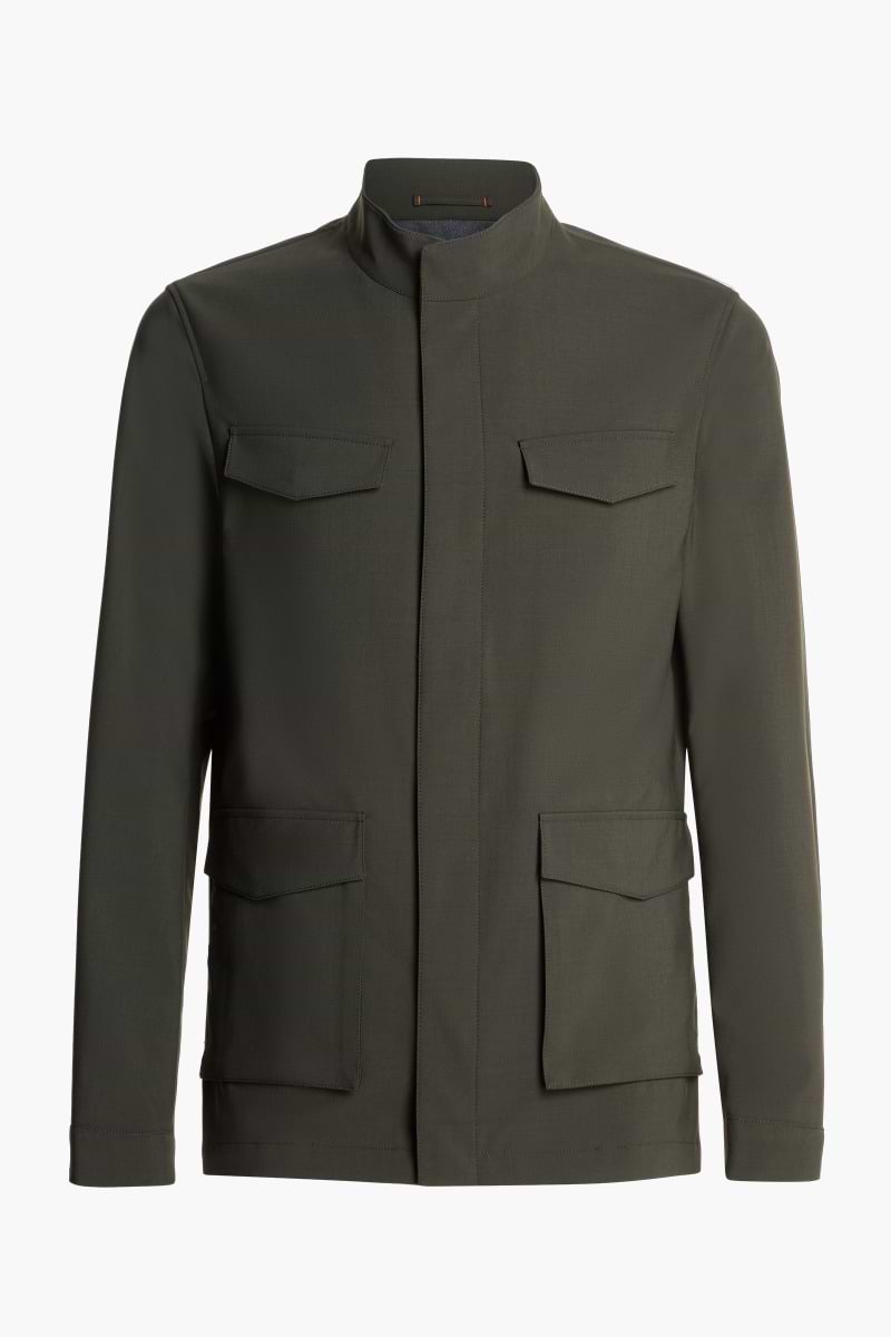 Field Jacket Kaki Grey