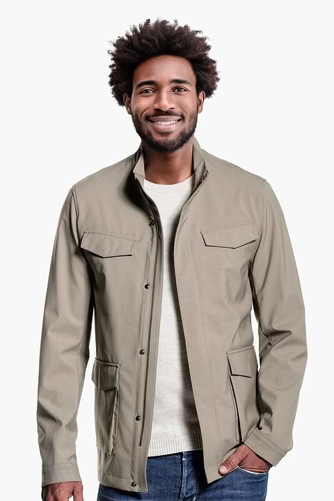 Field Jacket Taupe - Base Image