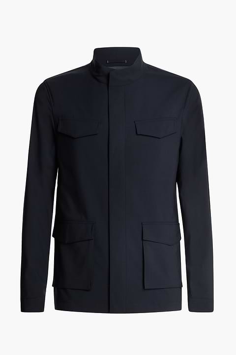 Field Jacket Very Dark Navy - Base Image