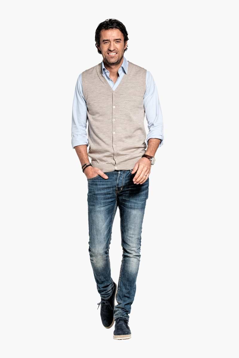 Joe Gilet Desert Beige