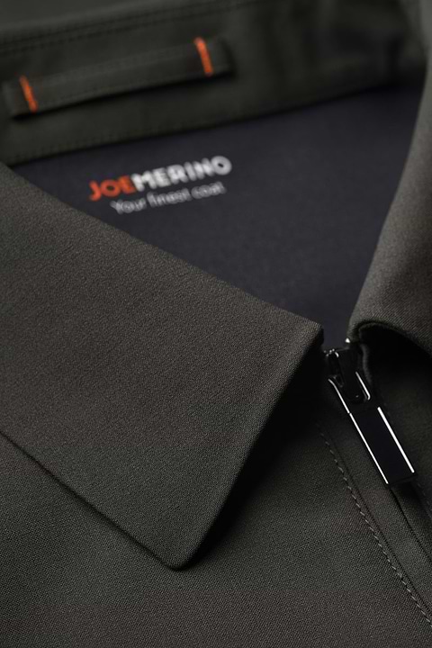 Harrington Jacket Kaki Grey - Base Image