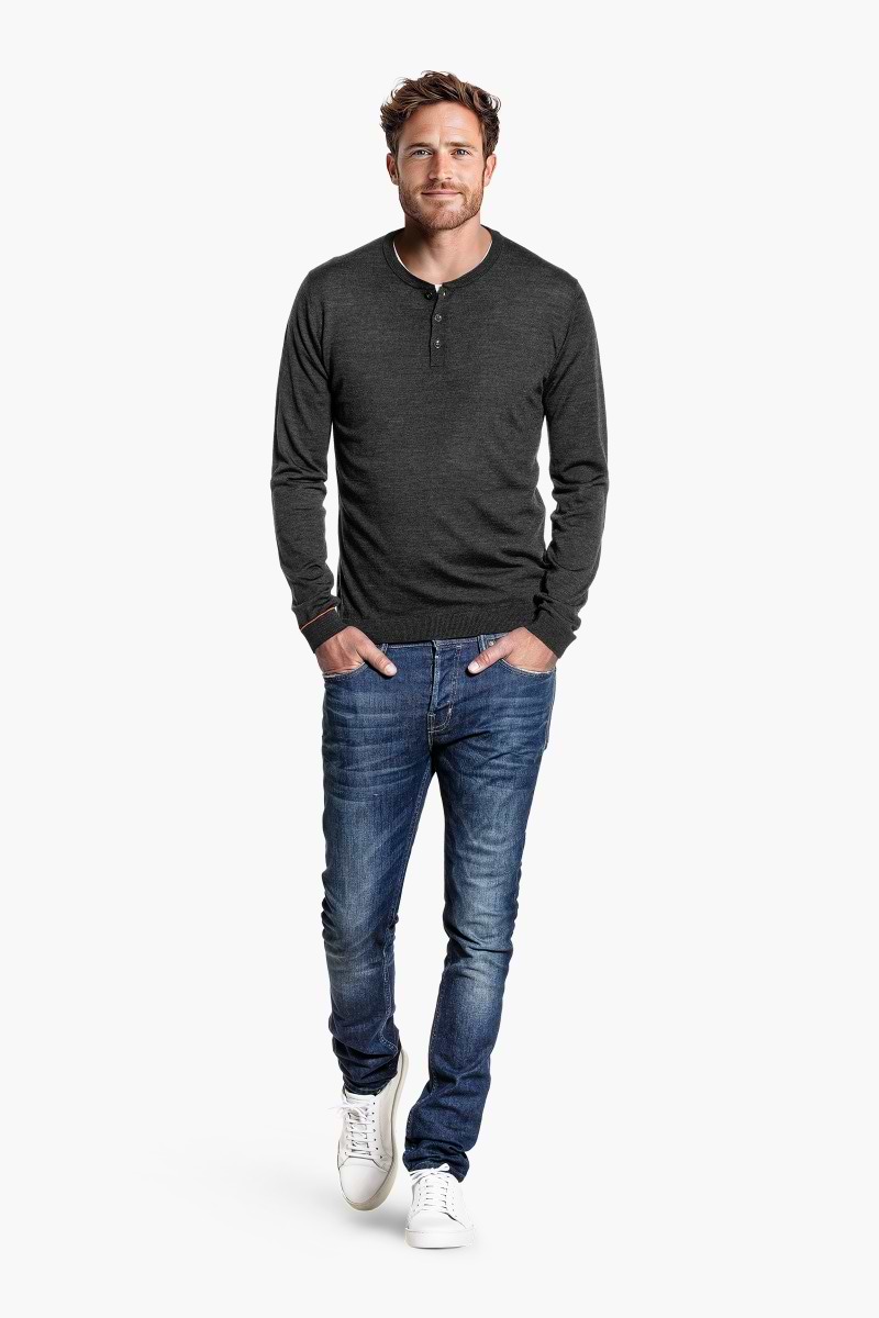 Joe Henley Antracite Grey