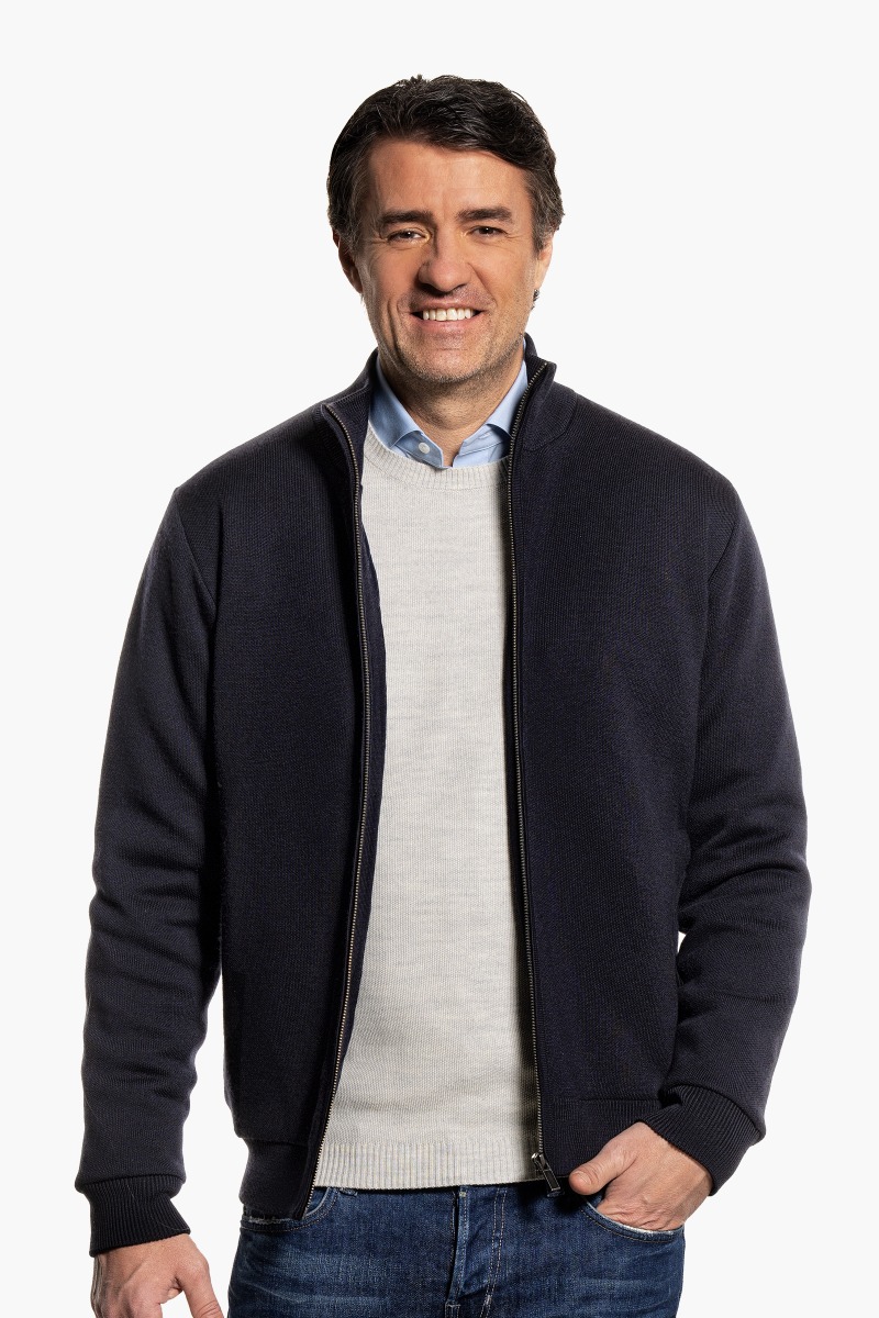 Joe Jacket Blue Grey 