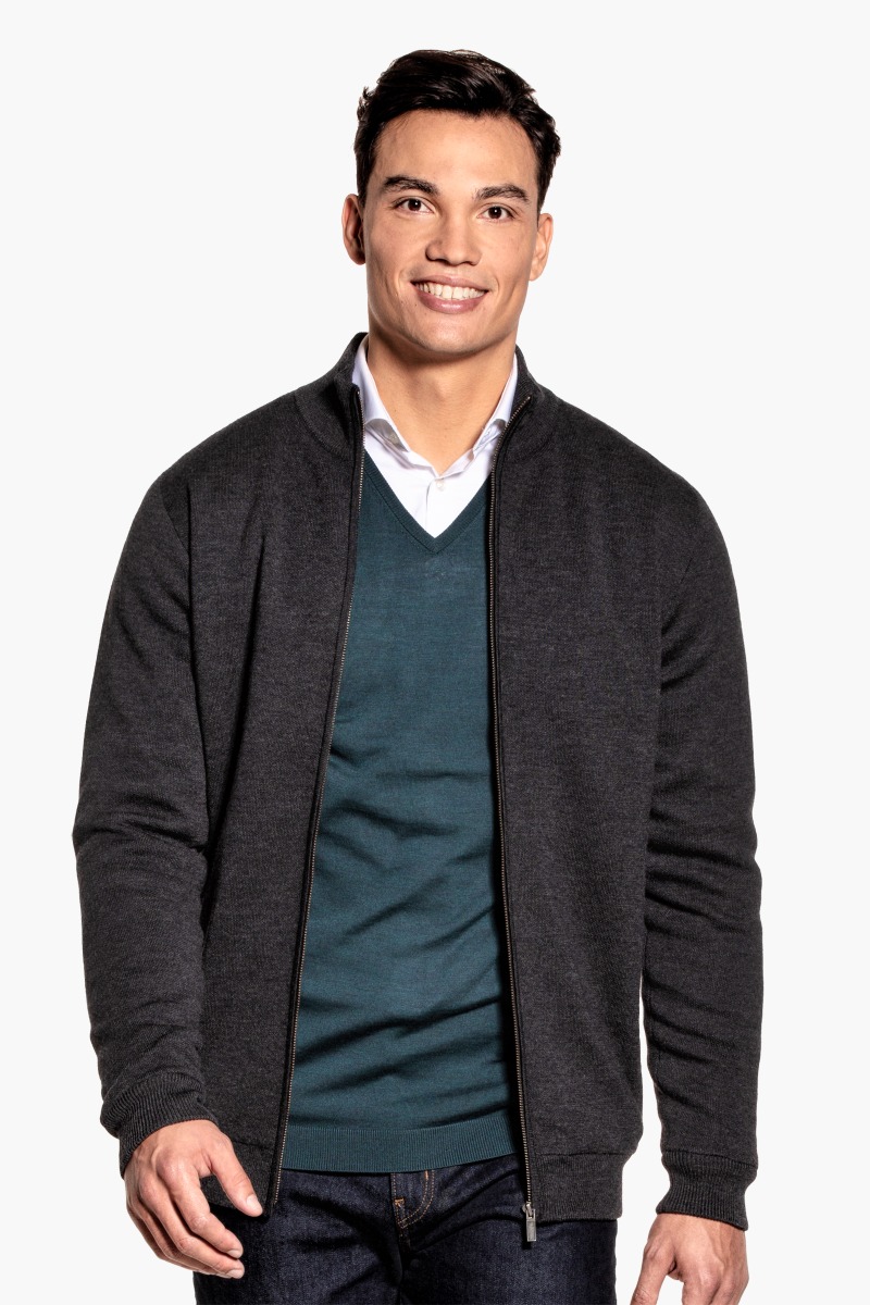 Joe Jacket Extra Long Antracite Grey