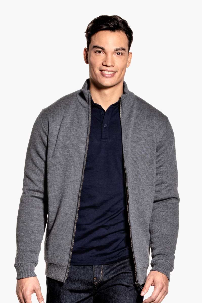 Joe Jacket Extra Long Harvard Grey 