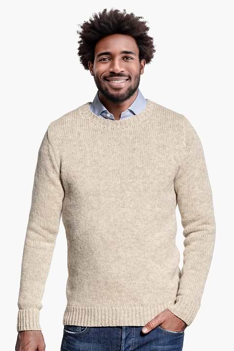 Jan Merino Naturel Ongeverfd - Base Image