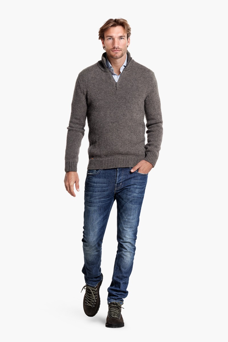 Jan Merino Schipperstrui Taupe