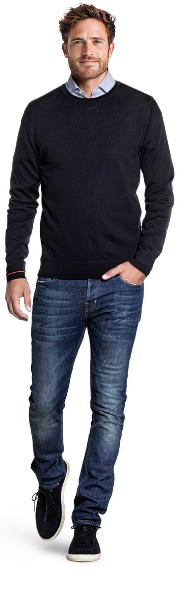 Joe Crew Very Dark Navy
