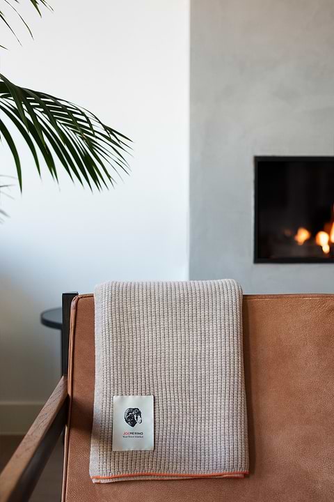 Lounge Plaid Desert Beige - Base Image