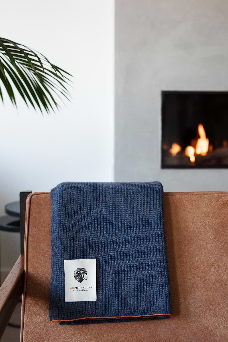 Lounge Plaid Jeans Blue