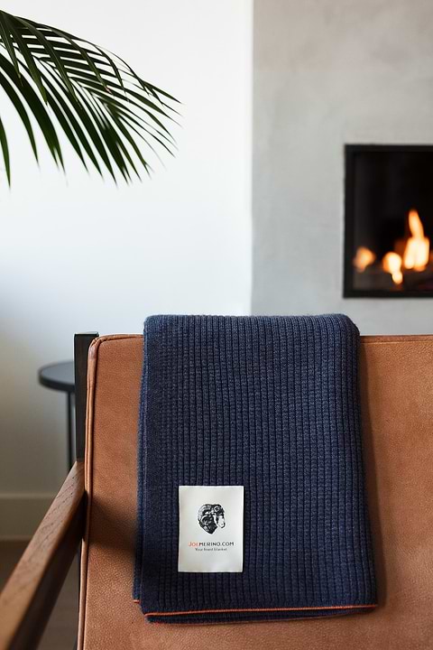 Lounge Plaid True Navy - Base Image