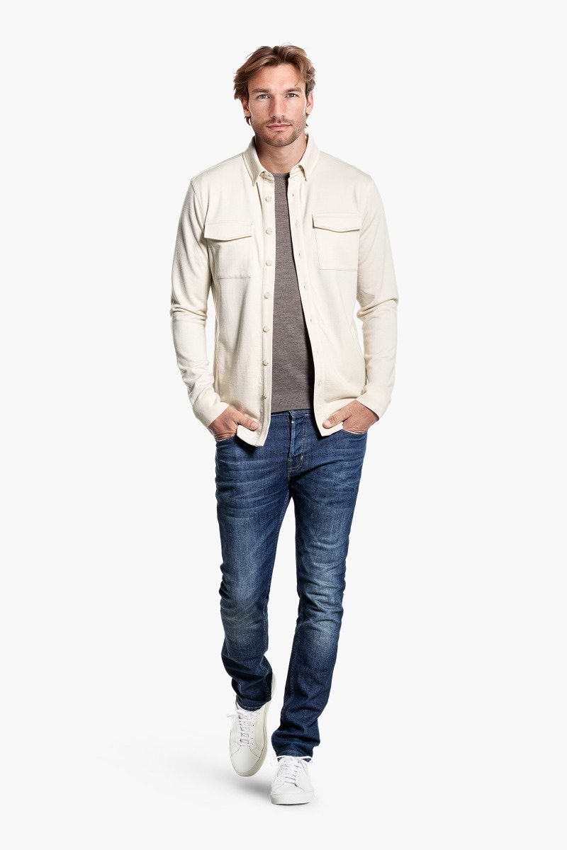 Joe Overshirt Pockets Sand Dune