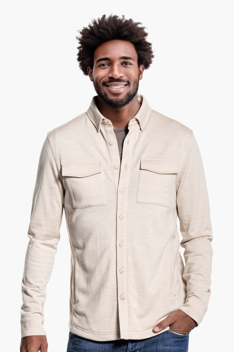 Joe Overshirt Pockets Sparkling Champagne
