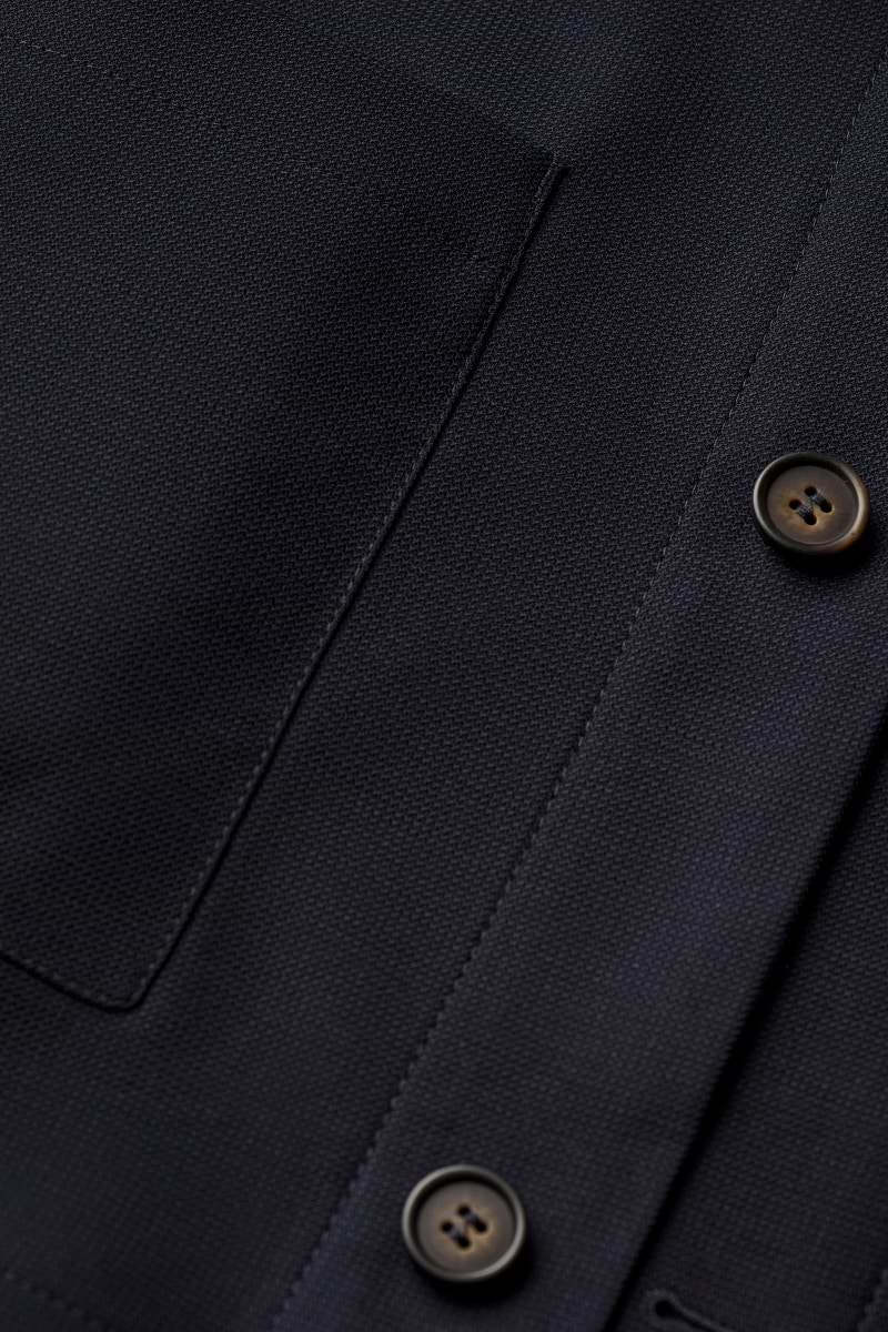 Overshirt Woven Navy