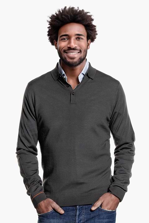Polo Pullover Bold Eagle - Base Image