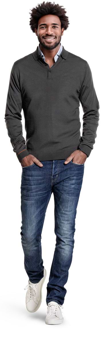 Polo Pullover Bold Eagle