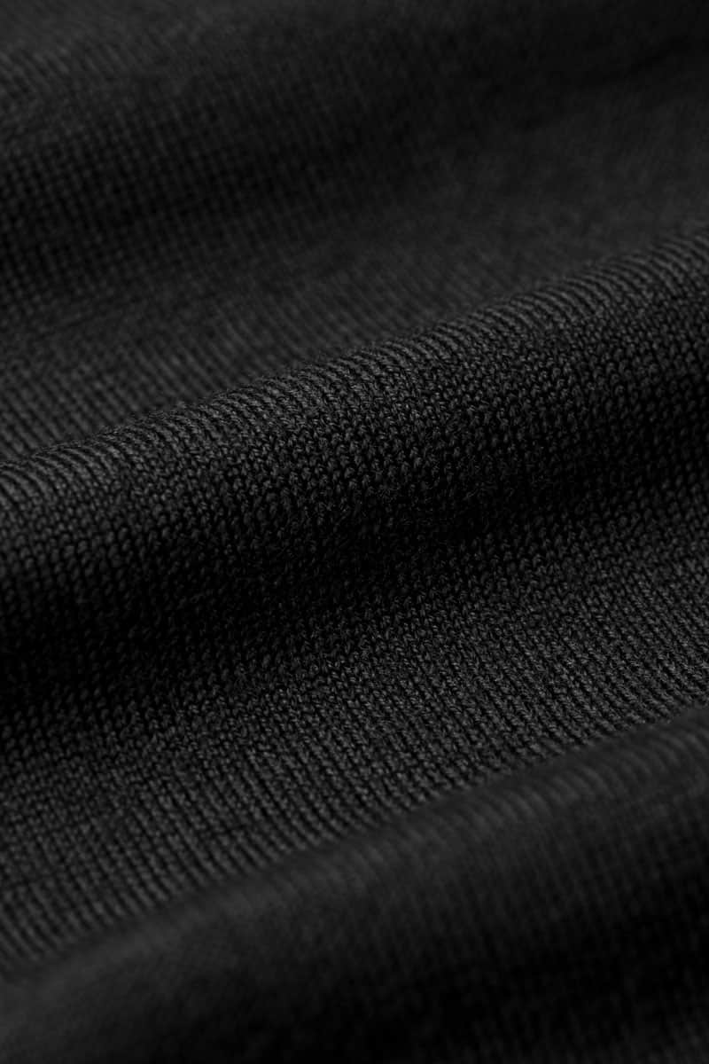Polo Pullover Deep Black
