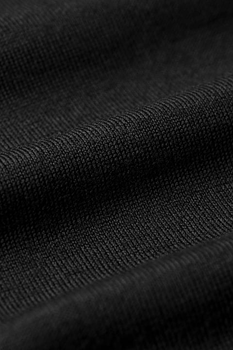 Polo Pullover Deep Black - Base Image