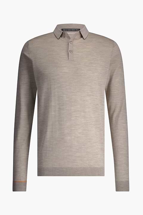 Polo Pullover Desert Beige - Base Image