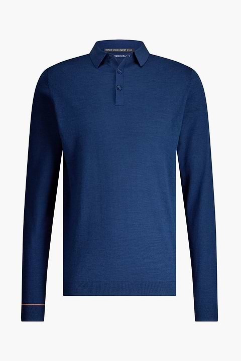 Polo Pullover New Navy - Base Image