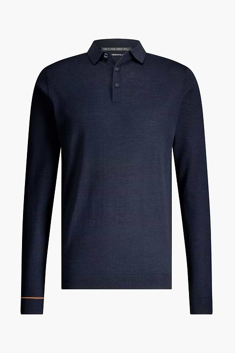 Polo Pullover True Navy - Base Image