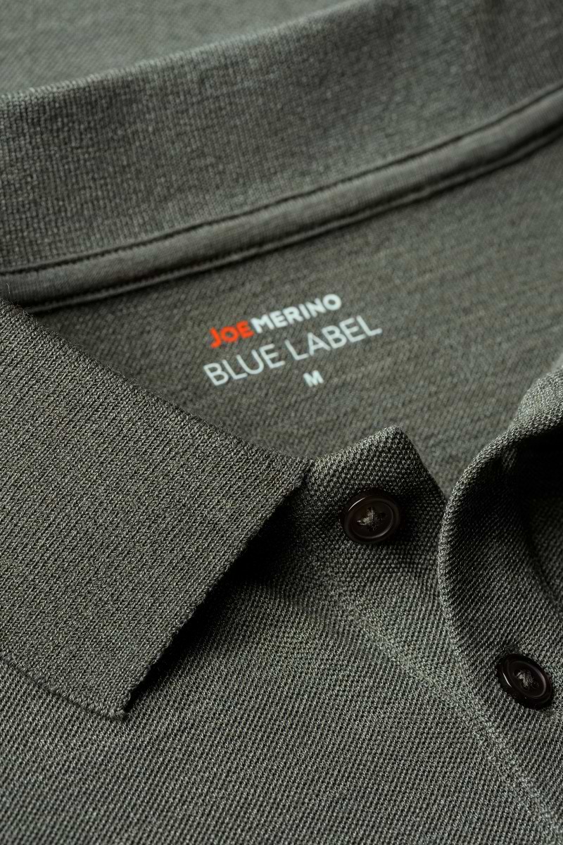 Blue Label Polo Pique Million Dollar Green