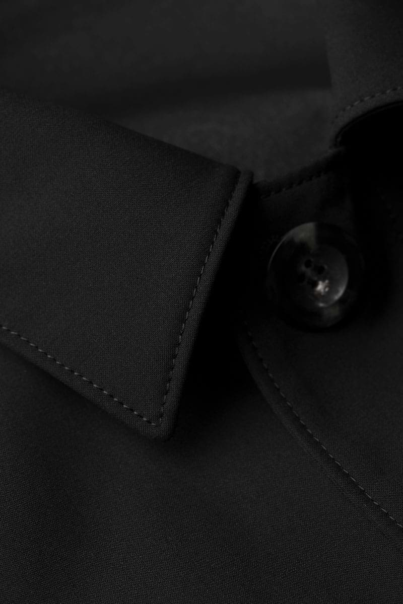 Joe Raincoat Deep Black