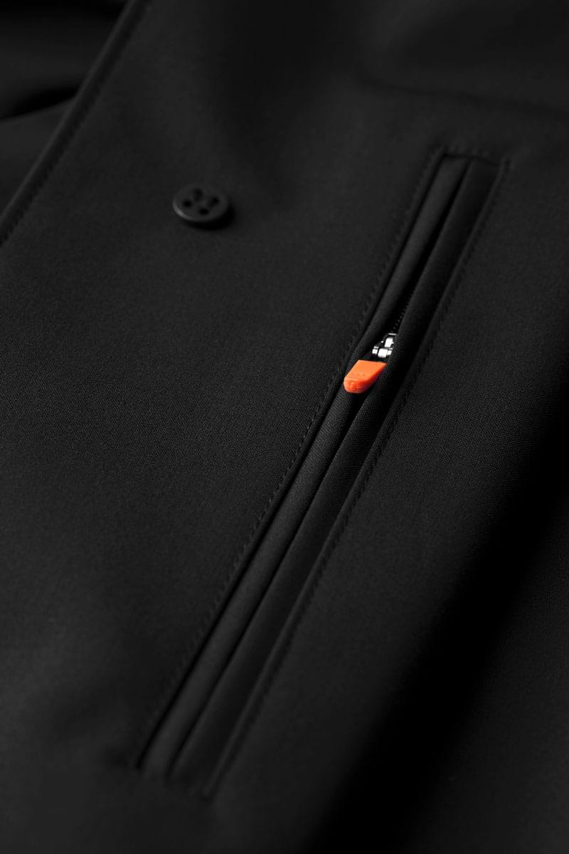 Joe Raincoat Deep Black
