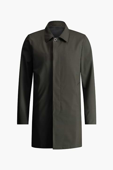 Joe Raincoat Kaki Grey - Base Image