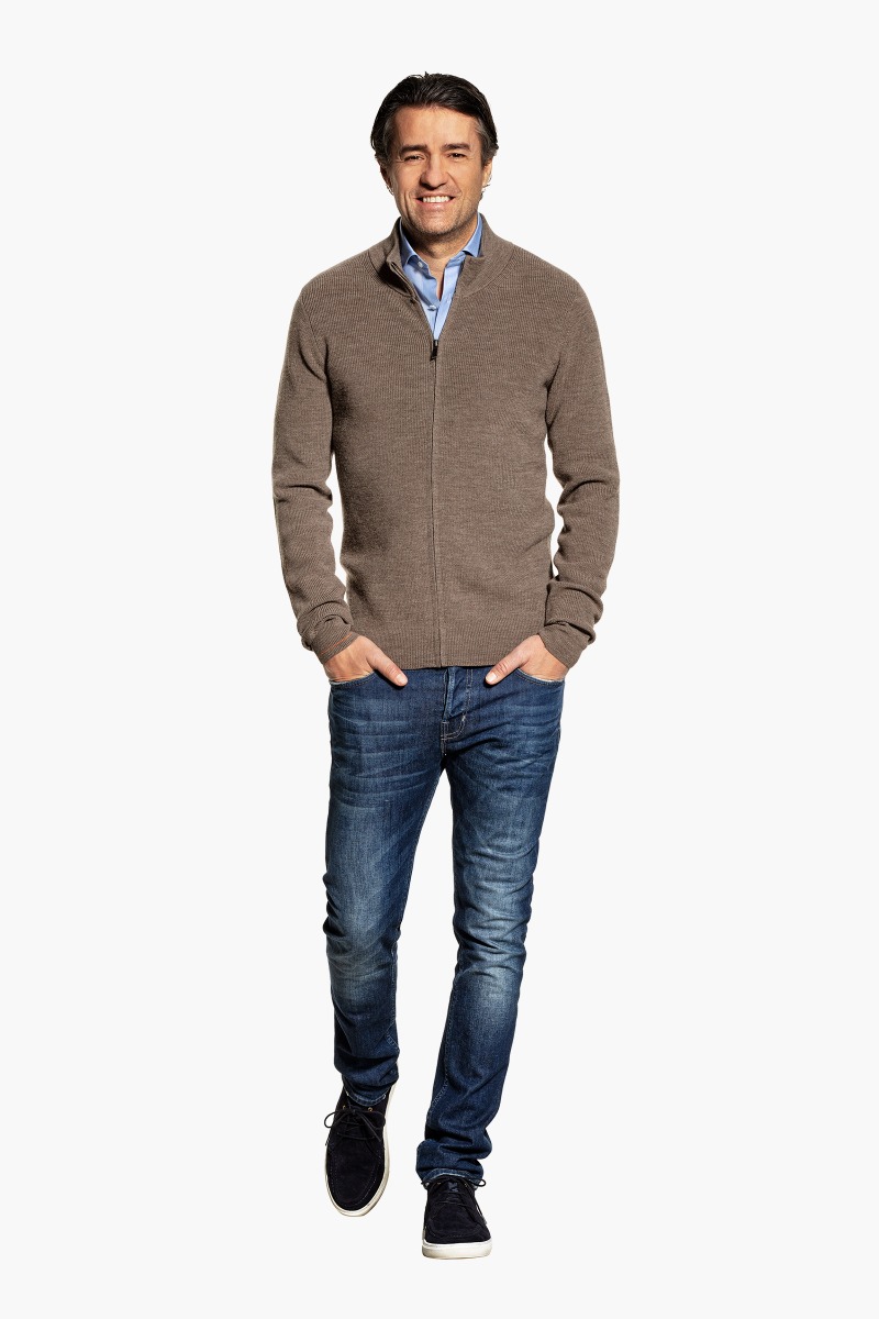 Joe RibZip Undyed Cortado