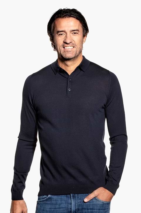 Joe Riva Buttons Long Sleeve Blue Grey - Base Image